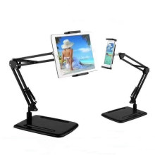 Adjustable Angle Desk Mount Heavy Stable Short Arm Tablet Holder